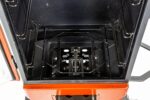 Fumador de Gas Vertical Pit Boss 10773 Serie 3 Rojo Hammertone 880 Pies Cuadrados