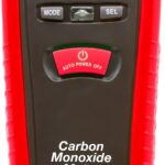 Triplett Medidor portátil de monóxido de carbono (CO) GSM120 con alarmas audibles/visuales - 0 a 1000ppm