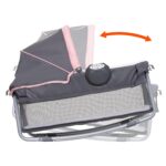 Baby Trend - Cuna Lil Snooze Deluxe III, color rosa