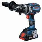 BOSCH GSB18V-975CB25 taladro/atornillador sin escobillas listo para conexión de 18 V, 1/2 pulg. con (2) baterías CORE18V