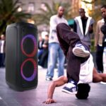 Altavoz Portátil Inalámbrico beFree Sound BFS-8 8 pulgadas Bluetooth con Luces Reactivas