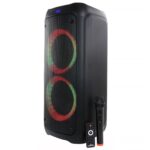 Altavoz Portátil Inalámbrico beFree Sound BFS-8 8 pulgadas Bluetooth con Luces Reactivas