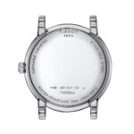 Reloj Tissot Carson Premium Lady Moonphase Cuarzo Suizo Mujer Acero Inoxidable Gris 32 milímetros