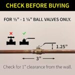Zooz Z-Wave - Actuador de válvula de agua Titan de largo alcance serie 700 ZAC36 | Compatible con Z-Box, SmartThings, fu