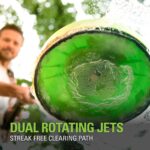 Lavadora de Presión Eléctrica Greenworks Pro Sin Escobillas 2300 PSI 2.3 GPM con Limpiador de Superficies de 11 Pulgadas
