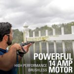 Lavadora de Presión Eléctrica Greenworks Pro Sin Escobillas 2300 PSI 2.3 GPM con Limpiador de Superficies de 11 Pulgadas