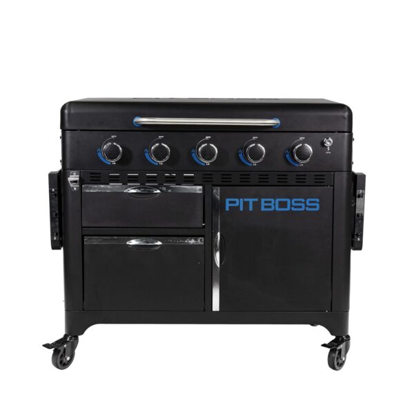 Plancha de Gas Pit Boss Ultimate 10783 5 Quemadores 673 Pulgadas Cuadradas Negro