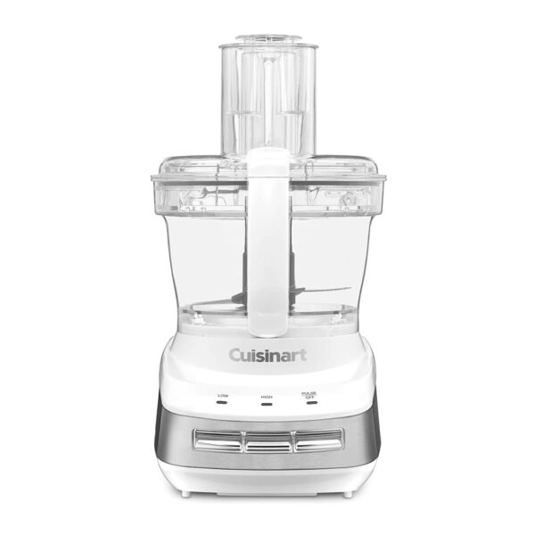Cuisinart Procesador de alimentos multifuncional FP-110 Core Custom de 10 tazas, blanco e inoxidable