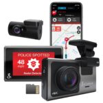Cámara de Tablero Cobra Electronics SC 400D Resolución UHD 4K Alexa Incorporada Capacidad para 3 Cámaras