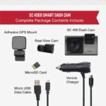 Cámara de Tablero Cobra Electronics SC 400D Resolución UHD 4K Alexa Incorporada Capacidad para 3 Cámaras