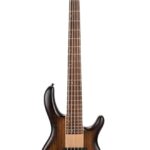 Cort C5PLUSOVMHABB Artisan Series C5 Plus OVMH - Bajo de 5 cuerdas, color marrón antiguo