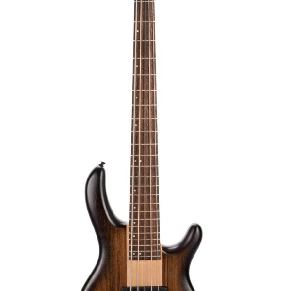 Cort C5PLUSOVMHABB Artisan Series C5 Plus OVMH - Bajo de 5 cuerdas, color marrón antiguo