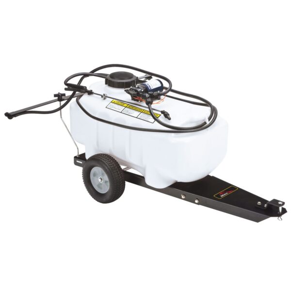 Pulverizador de Jardín Brinly Hardy ST-251BH-A 25 Galones Enganche Universal Bomba 12 Voltios