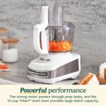 Cuisinart FP-130 Procesador de alimentos multifuncional de 13 tazas, color blanco