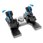 Sistema de Yugo de Vuelo Logitech G Pro Flight con Pedales de Timón Pro Flight Color Negro USB