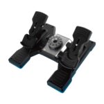 Sistema de Yugo de Vuelo Logitech G Pro Flight con Pedales de Timón Pro Flight Color Negro USB