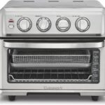 Cuisinart Horno tostador con parrilla y freidora de aire, 1800W 8-1 Horno freidora de aire con opciones de hornear, horn