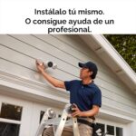 Google Nest Cam con Foco - Cámara Exterior - Cámara de Seguridad con Foco, Blanco, 1 Unidad (Paquete de 1) | Outdoor cam