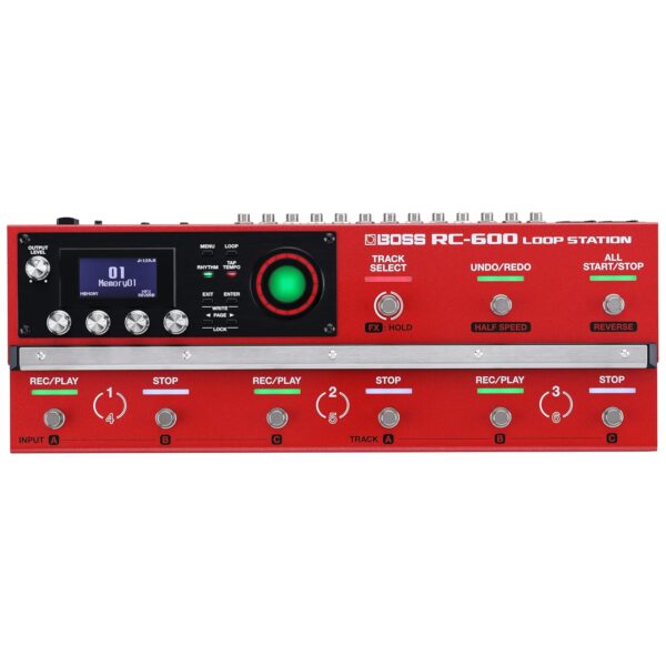 BOSS RC-600 Estación de Loop Basada en Piso para Músicos de Loop | Características Evolucionadas y Funciones Personaliza
