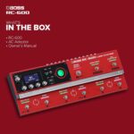 BOSS RC-600 Estación de Loop Basada en Piso para Músicos de Loop | Características Evolucionadas y Funciones Personaliza