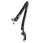 RØDE PSA1+ Brazo de estudio profesional con amortiguación de resorte y gestión de cables, negro