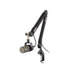 RØDE PSA1+ Brazo de estudio profesional con amortiguación de resorte y gestión de cables, negro