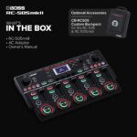 BOSS RC-505mkII Estación de Loop | Looper de Mesa Estándar de la Industria, Actualizado y Mejorado | 5 Pistas de Frases