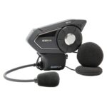 Sistema de Comunicación Sena 30K-03 Auriculares Bluetooth Mesh para Motocicleta Negro con Altavoces HD