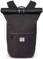 Mochila Osprey Arcane Roll Top 25L Impermeable para Laptop 16 pulgadas Negro Stonewash