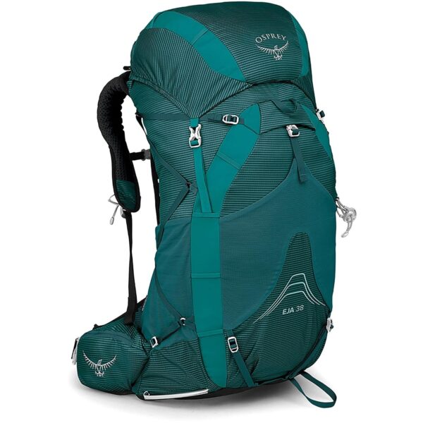 Mochila Osprey Eja 38 para Mujer 35 Litros Verde Azulado Profundo Talla XS/S