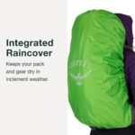 Mochila de Mochilero Osprey Aura AG 50 para Mujer Morado Encantamiento Talla XS/S Nailon Impermeable 47 Litros