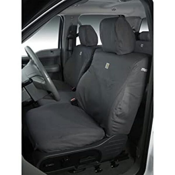 Funda de Asiento Covercraft Carhartt SeatSaver SSC3484CAGY Ram 2500/3500 2019-2024 Asiento Tipo Banco 40/20/40 Duck Weav