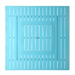 Mesa para Fogata de Propano Oakland Living ATHENS-FPT-BLUE 42x42 Pulgadas Aluminio Azul 57000 BTU