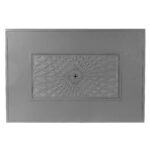 Mesa para Fogata de Propano Oakland Living ELK-FPT-GY Aluminio Rectangular 48 x 36 Pulgadas Acabado Gris 57000 BTU