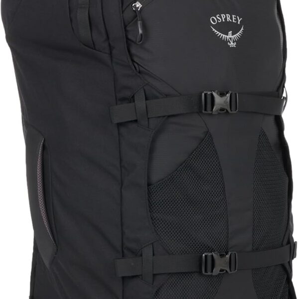 Maleta de viaje con ruedas Osprey Farpoint 65L negro