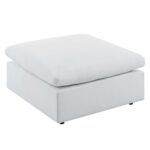 Otomana Modway Commix EEI-4906-WHI Blanco Sunbrella Exterior 37 x 37 x 20.5 pulgadas