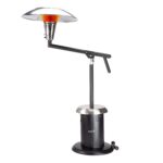 Calentador de Patio Cuisinart Perfect Position COH-400 38200 BTU Acero Inoxidable con Brazo Giratorio y Mesa Integrada