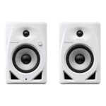 Pioneer DJ DM-50D Active - Altavoz de monitor de escritorio de 5 pulgadas, color blanco