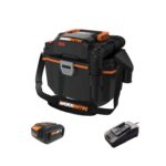 WORX Nitro WX031L 20V 2.1 Gal Aspiradora Inalámbrica Húmeda/Seca, Negra