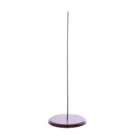 Figura de Papá Noel Vickerman KV210536 36 pulgadas Terciopelo Rojo con Soporte Extraíble