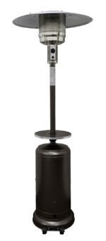 Calentador de Patio Hiland HLDS01-CGT Bronce Martillado 87 Pulgadas con Funda HVD-CVR-S