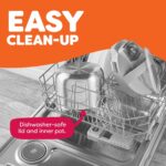Instant Pot, olla a presión eléctrica de 8 cuartos de galón Whisper Quiet 9 en 1, arrocera de cocción lenta, vaporera, o