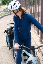 Remolque de Bicicleta para Mascotas Burley Bark Ranger XL 947107 Capacidad 100 Libras Azul Spruce
