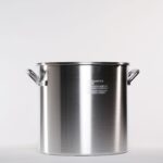 Olla de Aluminio para Hervir y Cocinar al Vapor King Kooker KK120A 120 Cuartos Plata