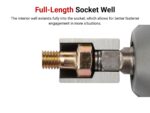 Juego de Llaves de Impacto TEKTON SID92408 78 Piezas 1/2 Pulgada