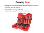Juego de Llaves de Impacto TEKTON SID92408 78 Piezas 1/2 Pulgada