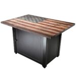Brasero de Gas Endless Summer The Americana GAD17108ES 40 x 28 Pulgadas Rectangular 40000 BTU