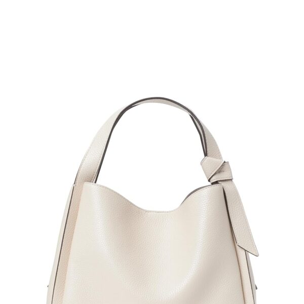 Bolso Kate Spade New York Knott K6552 Y24 Piel de Vaca Milk Glass Correa Ajustable