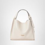 Bolso Kate Spade New York Knott K6552 Y24 Piel de Vaca Milk Glass Correa Ajustable