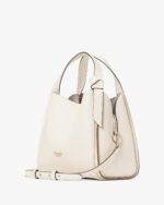 Bolso Kate Spade New York Knott K6552 Y24 Piel de Vaca Milk Glass Correa Ajustable